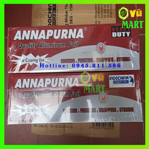 Màng nhôm nướng Cá Thịt goodfoil 30cm x 4 kg Annapurna 2
