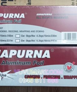 Màng nhôm nướng Cá Thịt goodfoil 30cm x 4 kg Annapurna
