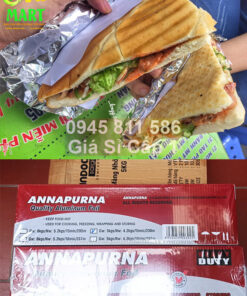 Màng nhôm gói Bánh Mì 5kg 6kg khổ 30cm, 45cm - Chính Hãng Goodfoil Annapurna 19