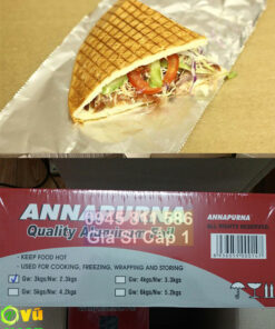 Giấy Bạc Gói Bánh Mì 30 cm x 3kg - Đủ Mét - Dai Chất Lượng - Lõi Nhỏ