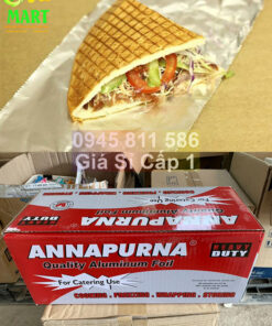 Giấy Bạc 3 kg Annapurna - Đủ Mét - Dai Chất Lượng - Lõi Nhỏ 16