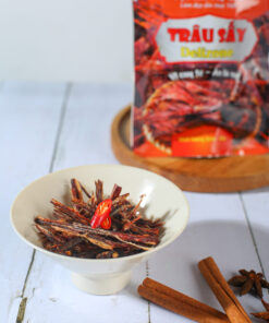 Thịt Trâu Sấy Nguyên Miếng 30g Delizone – Cay Tê Đậm Vị, Đảm Bảo An Toàn 11