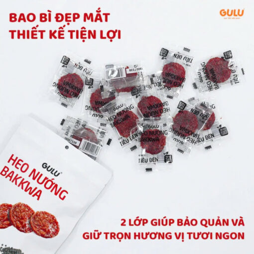 Heo Nướng Bakkwa Vị Tiêu Đen – Cung Cấp Phân Phối Topone VN 2