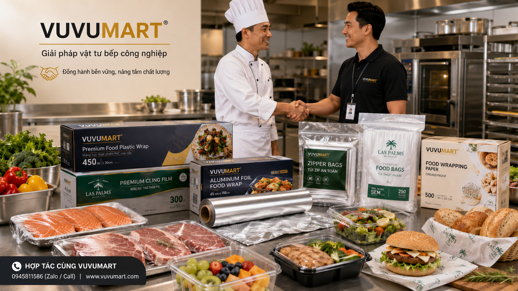 Đại lý màng nhôm Hà Nội: hợp tác cung ứng cho nhà hàng và doanh nghiệp Horeca 1 Đại lý màng nhôm Hà Nội hợp tác cung ứng cho nhà hàng và doanh nghiệp Horeca