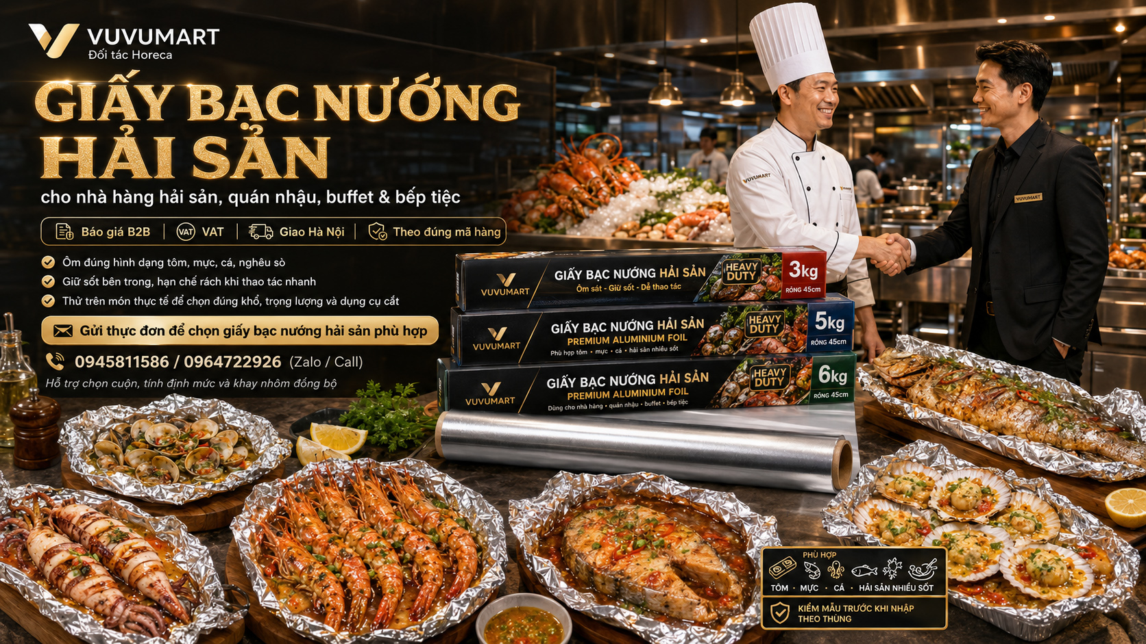 Giấy bạc nhà hàng buffet Hà Nội: chuẩn hóa khay, cuộn và lịch cung ứng 2 Giấy bạc nhà hàng buffet Hà Nội chuẩn hóa khay, cuộn và lịch cung ứng
