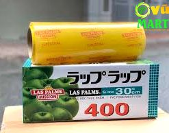 Màng Bọc Thực Phẩm 30cmx400 Laspalms - Siêu Bám Dính - Siêu Dai - Lõi Vàng 21