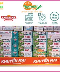 Lõi Màng Bọc Thực Phẩm 400 LasPalms - Siêu Trắng Trong - Siêu Bám Dính - XK Nhật 14