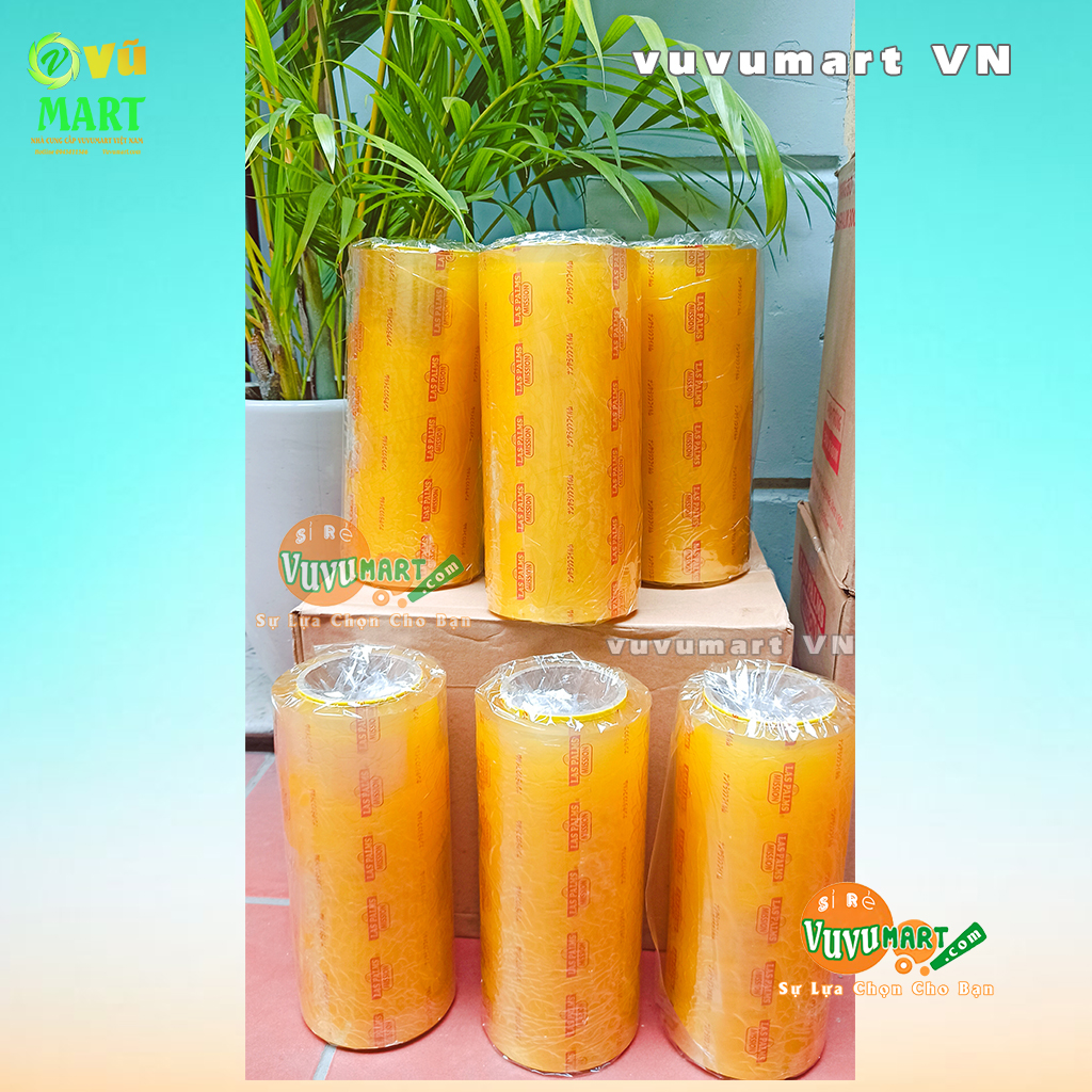 cuộn-màng-bọc-thực-phẩm-laspalm-600-màn-bọc-thực-phẩm-co-giãn-bám-dính Màng Bọc Thực Phẩm 30cmx400 Laspalms - Co Giãn Đàn Hồi (Giá Bán Sỉ) 8