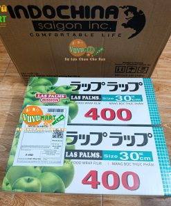 Lõi Màng Bọc Thực Phẩm 400 LasPalms - Siêu Trắng Trong - Siêu Bám Dính - XK Nhật 19