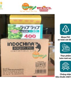 Lõi Màng Bọc Thực Phẩm 400 LasPalms - Siêu Trắng Trong - Siêu Bám Dính - XK Nhật 21