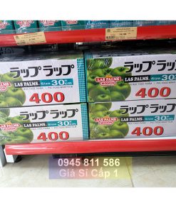 Màng Bọc Thực Phẩm LasPalms 30cm x 400 Siêu Bám Dính - Siêu Co Dãn - Xuất Khẩu Nhật 14