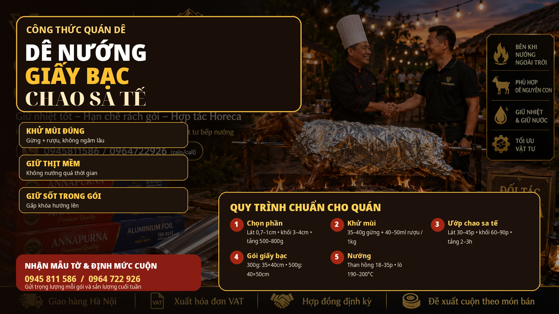 Cách làm dê nướng giấy bạc chao sa tế thơm mềm, khử mùi hiệu quả 2 Cách làm dê nướng giấy bạc chao sa tế thơm mềm, khử mùi hiệu quả
